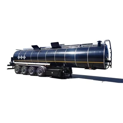 Dizel yonuvchi bilan bitumli tanker tirkamasi